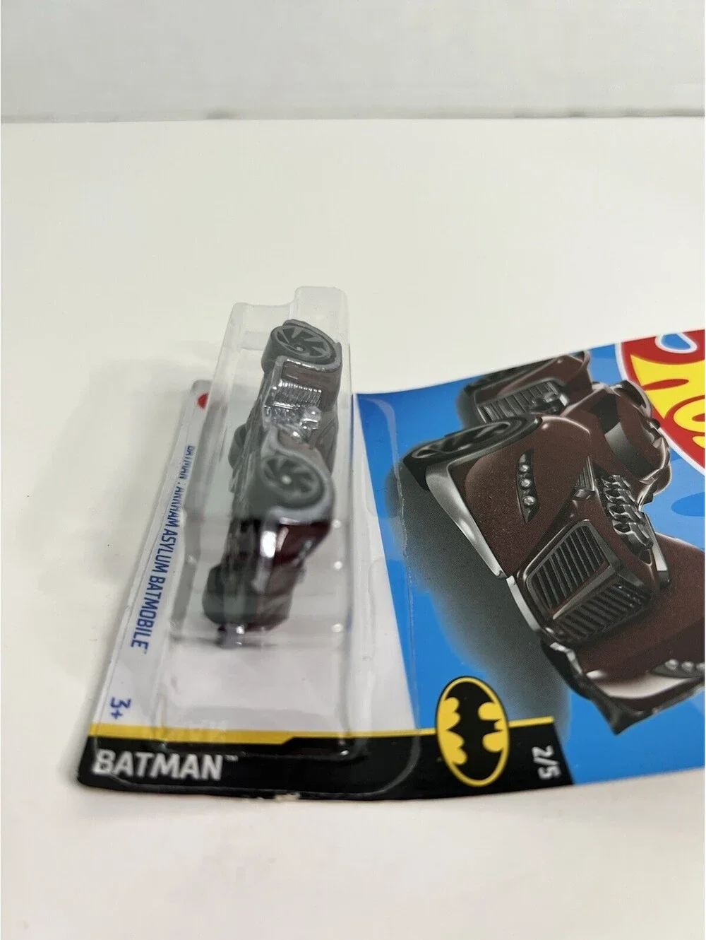 Hot Wheels Batman Arkham Asylum Batmobile Burgandy 2022 Mattel HCW59 32/250
